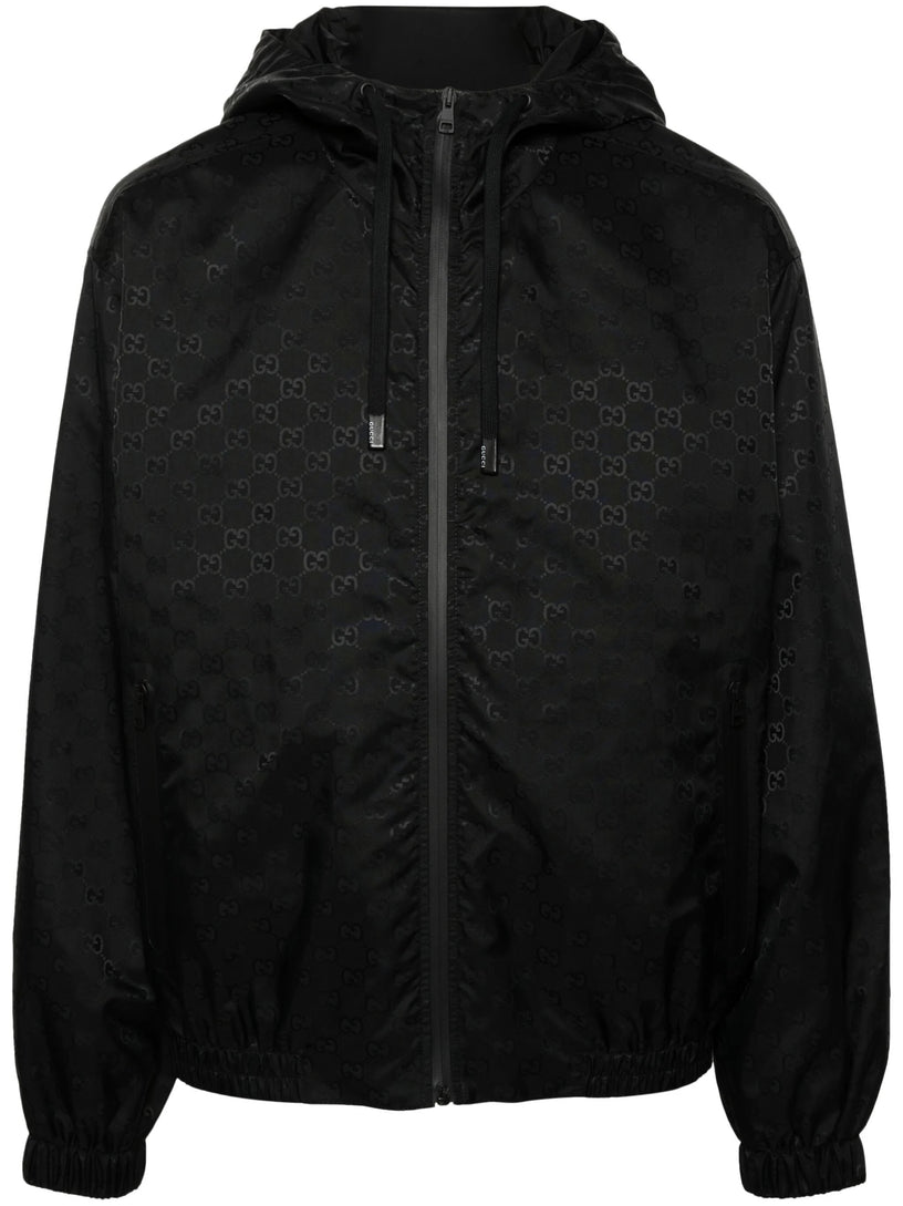 GUCCI Lightweight jacquard gg nylon jacket