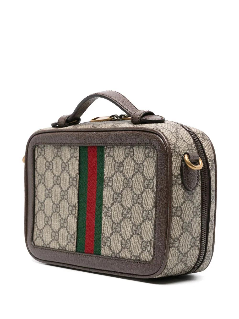 GUCCI Ophidia Shoulder Bag With Web Ribbon