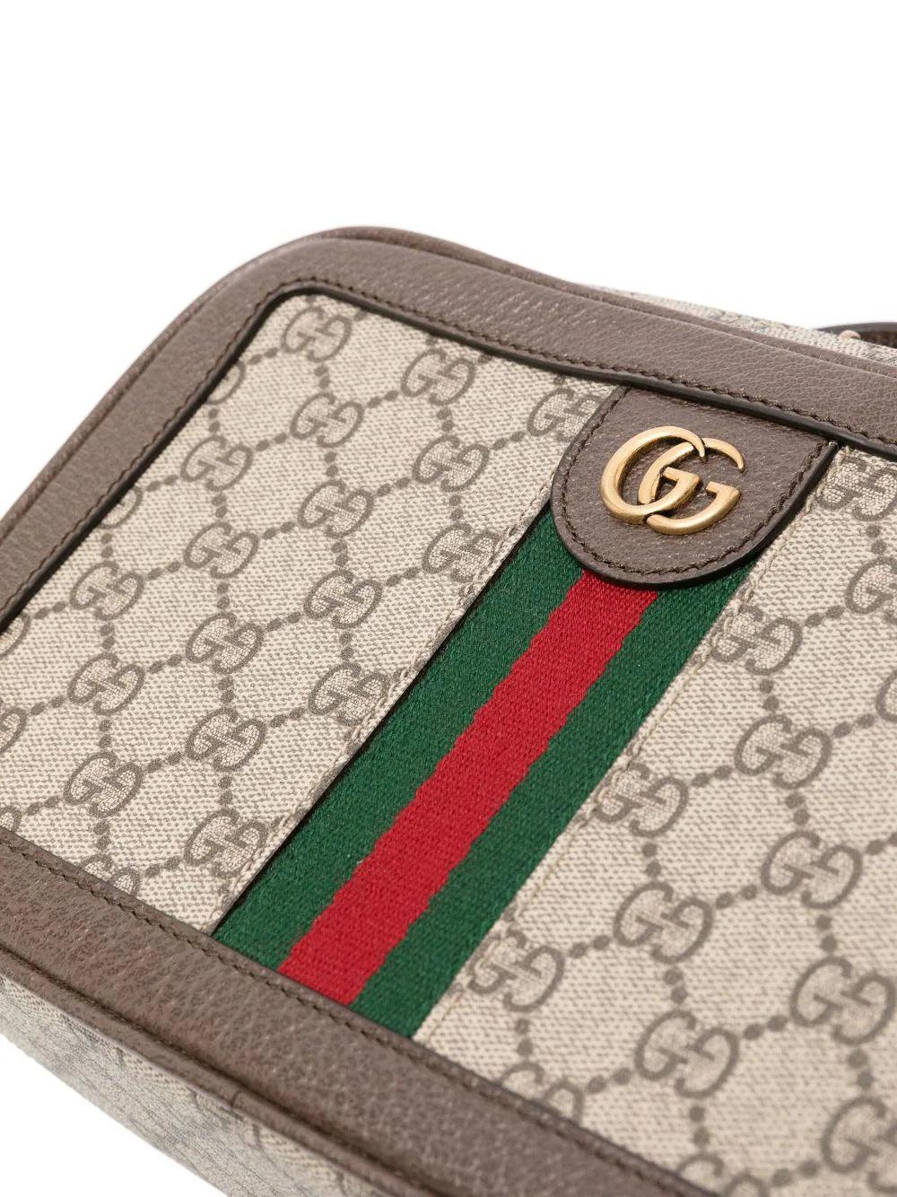 GUCCI Ophidia Shoulder Bag With Web Ribbon
