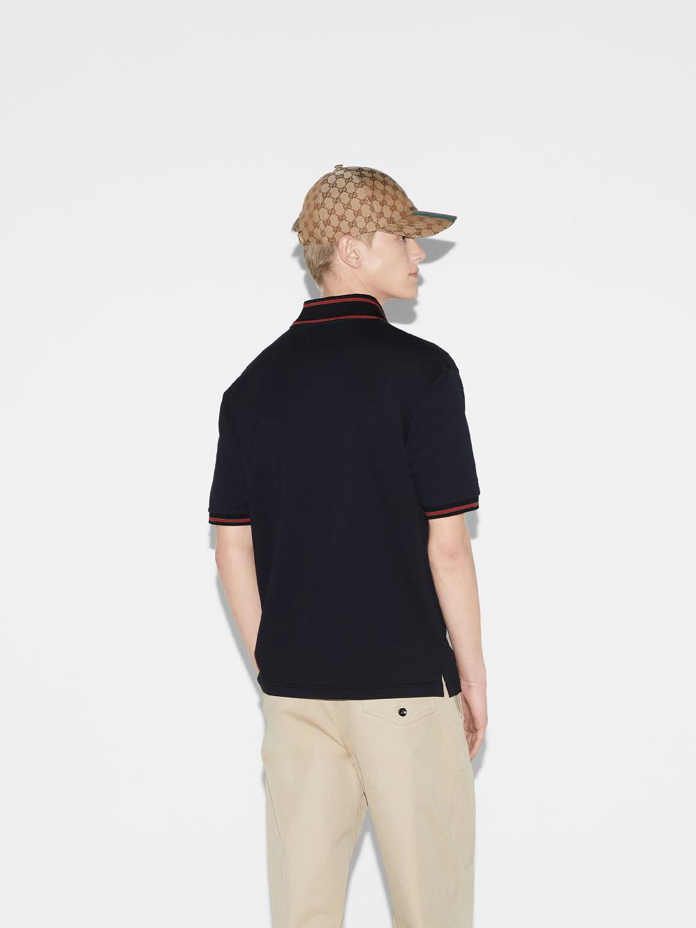 GUCCI Polo Shirt With Web