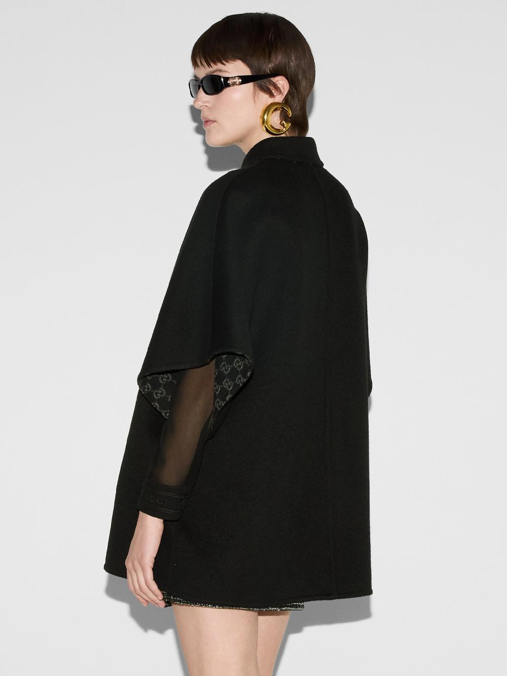 GUCCI Reversible Gg Coat
