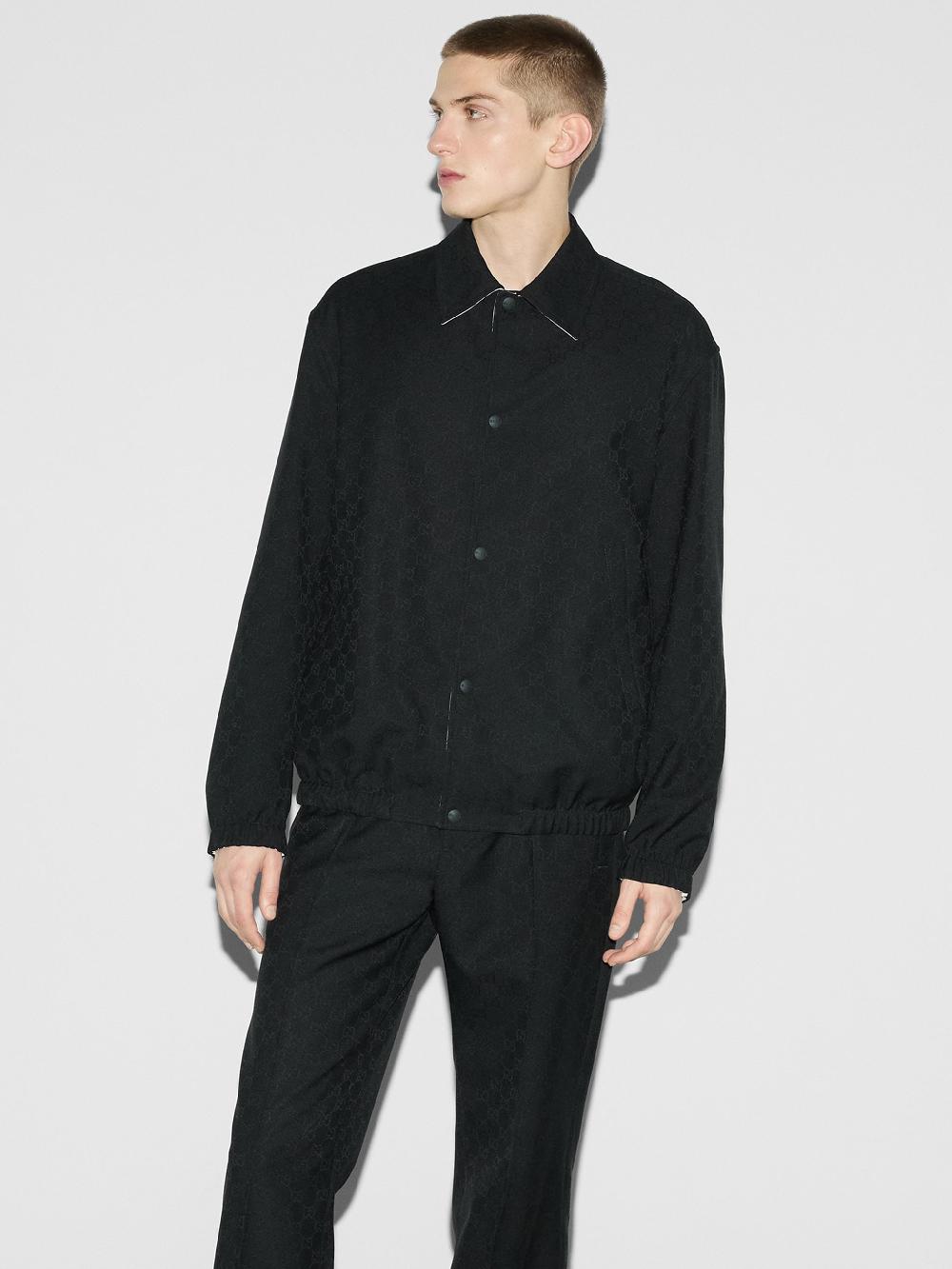 GUCCI Reversible Polyester Gg Jacket