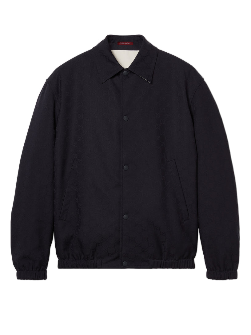 GUCCI Reversible polyester gg jacket