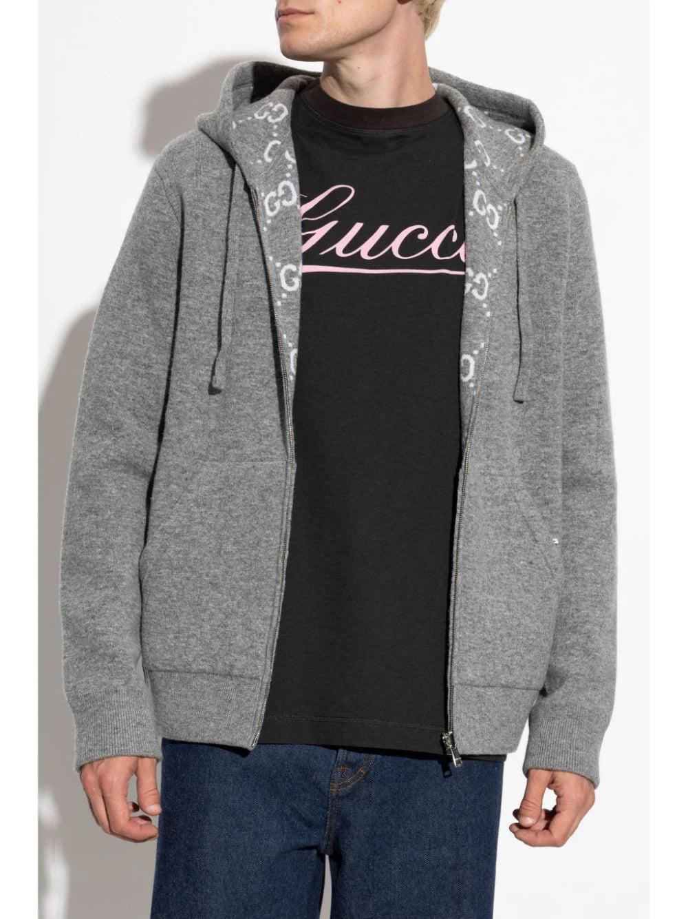 GUCCI Reversible Sweatshirt W/ Web Details