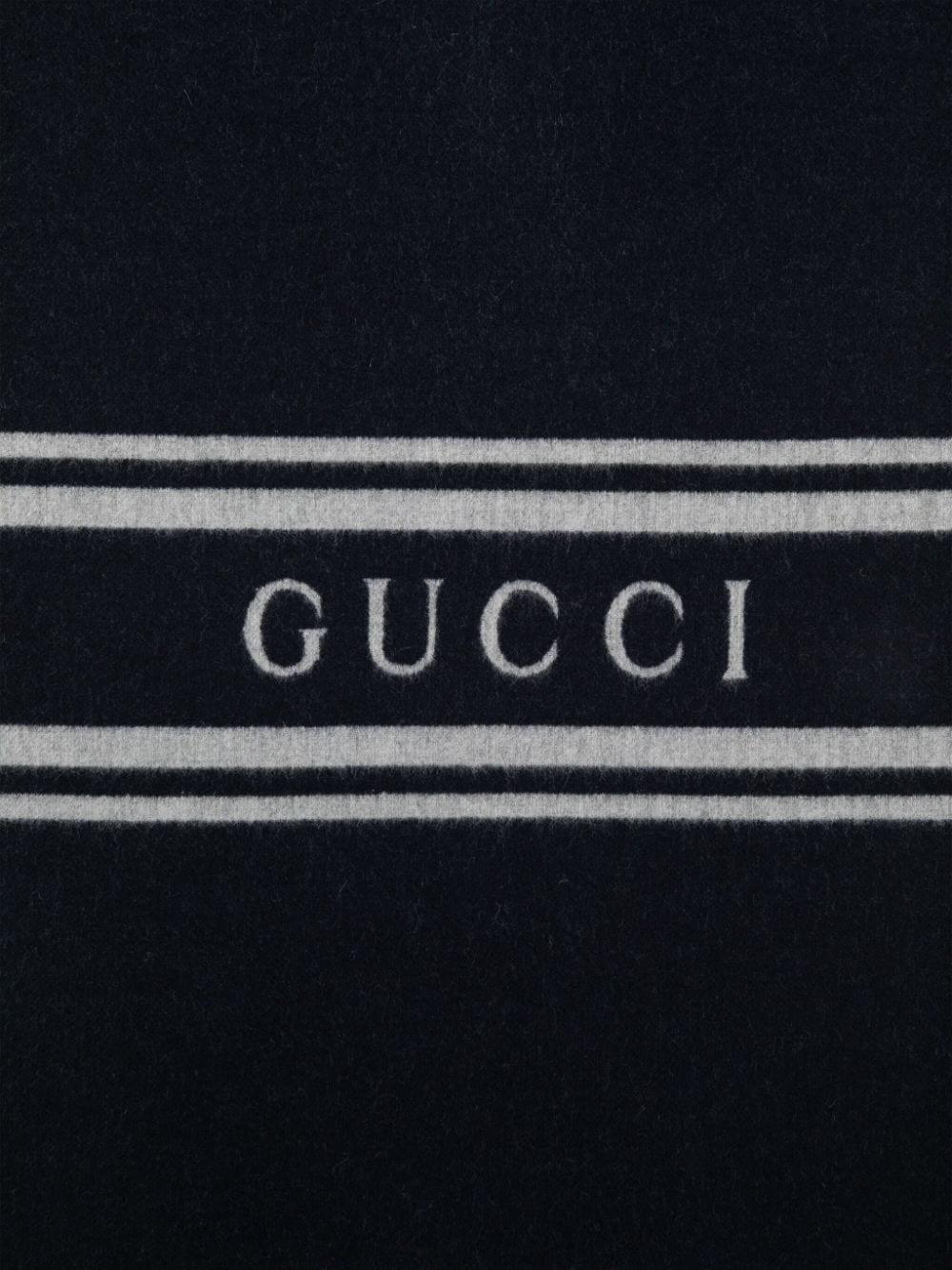 GUCCI Scarf With Gucci Logo