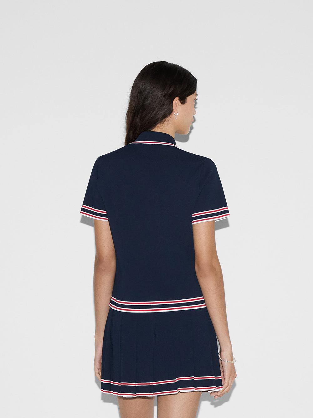 GUCCI Stretch Viscose Polo Shirt