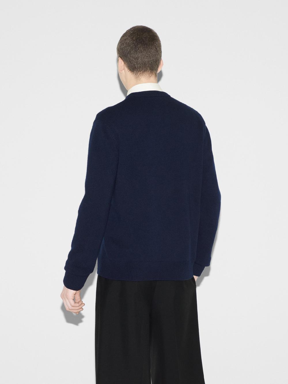 GUCCI Sweater With Gucci Intarsia