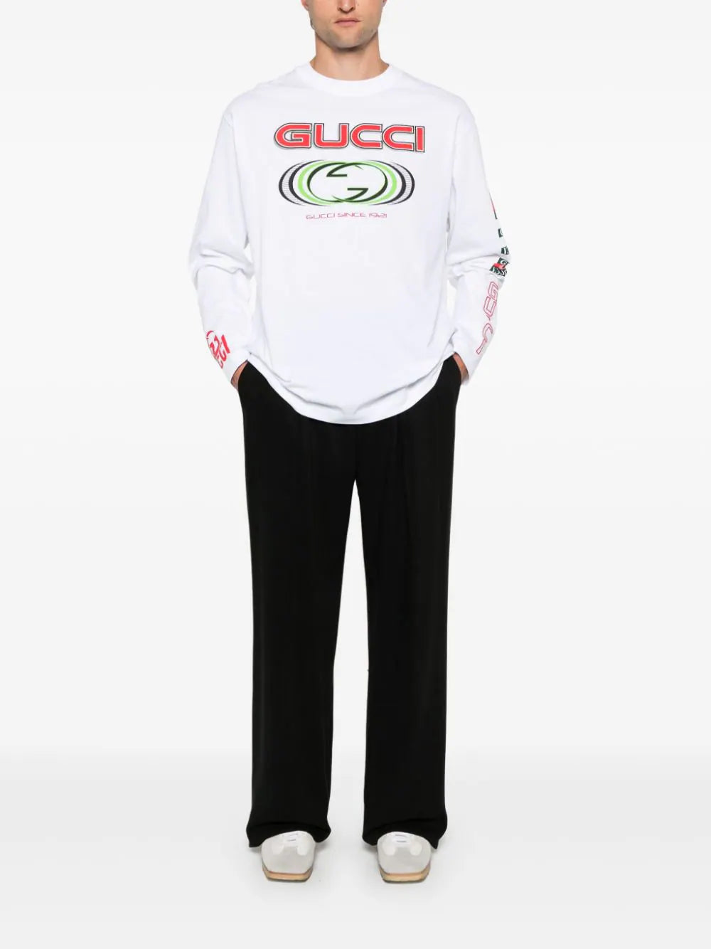 GUCCI T-shirt With Gucci Print
