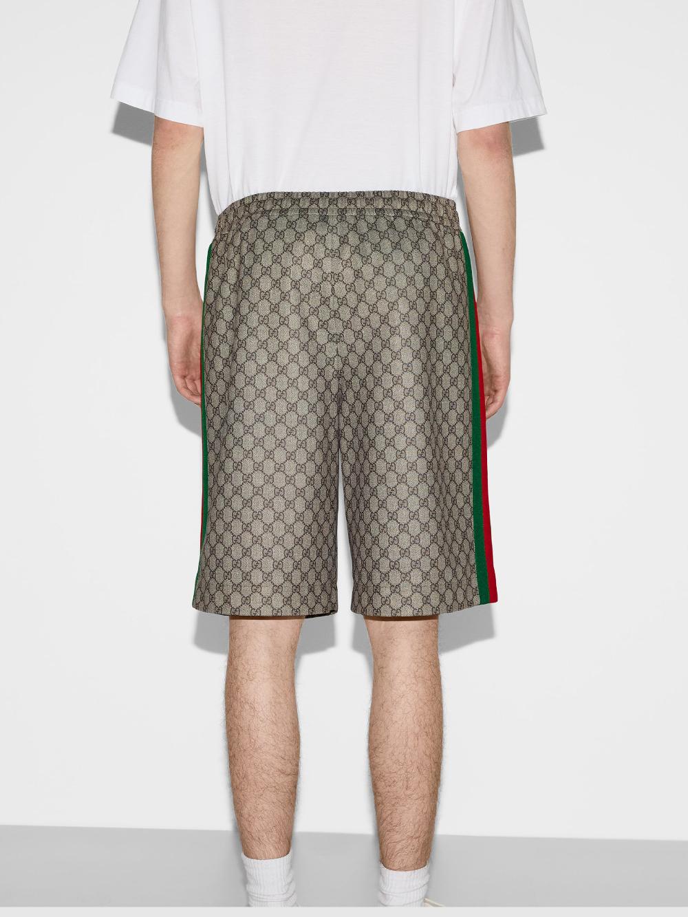 GUCCI Technical Jersey Short With Web
