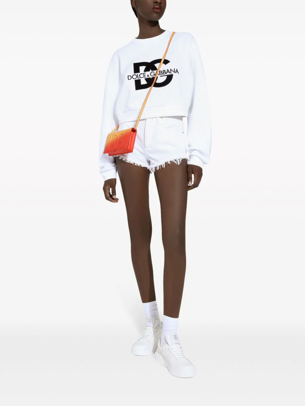 Dolce & Gabbana Jersey Sweatshirt With Dolce&gabbana Logo