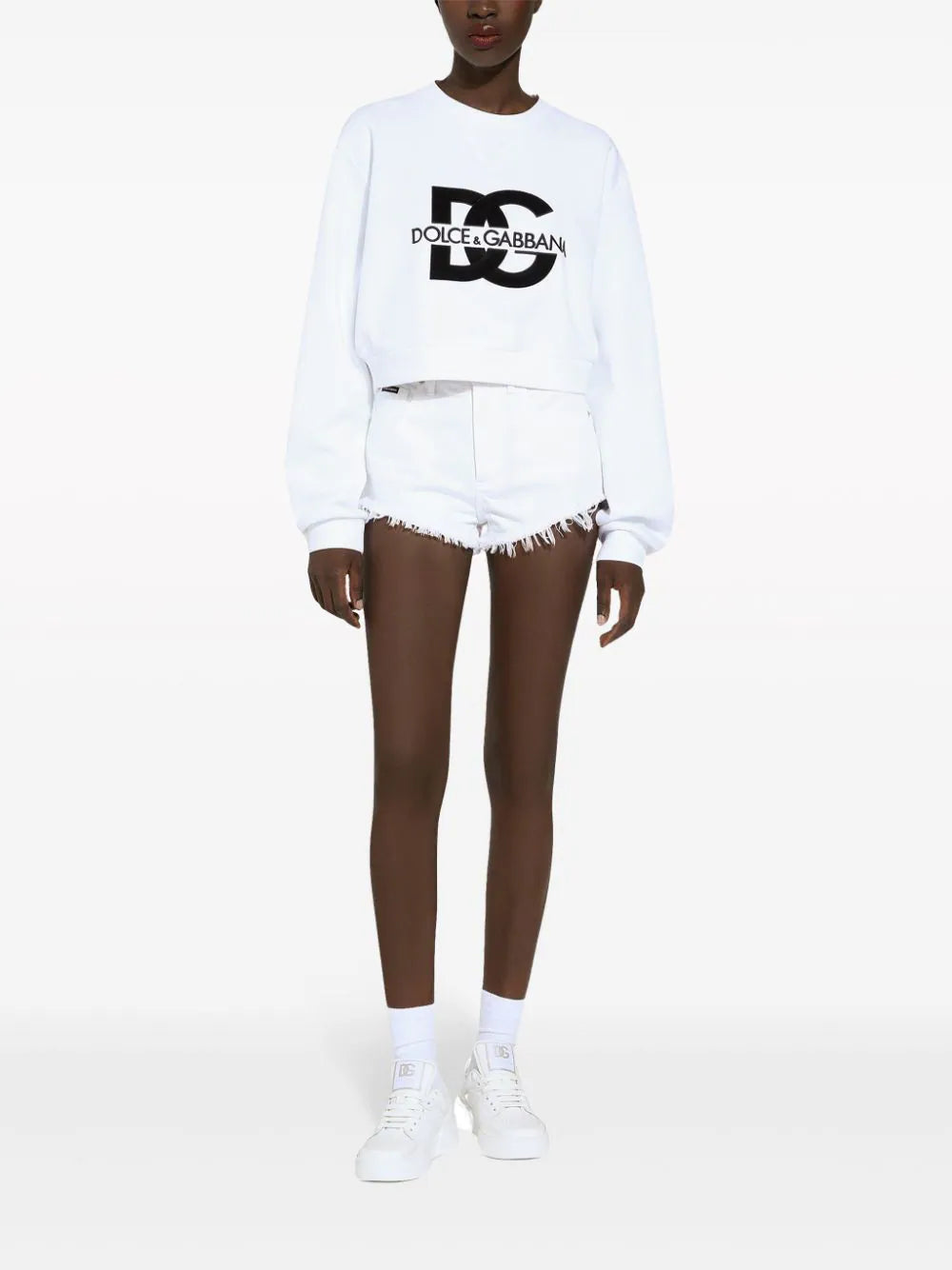 Dolce & Gabbana Jersey Sweatshirt With Dolce&gabbana Logo