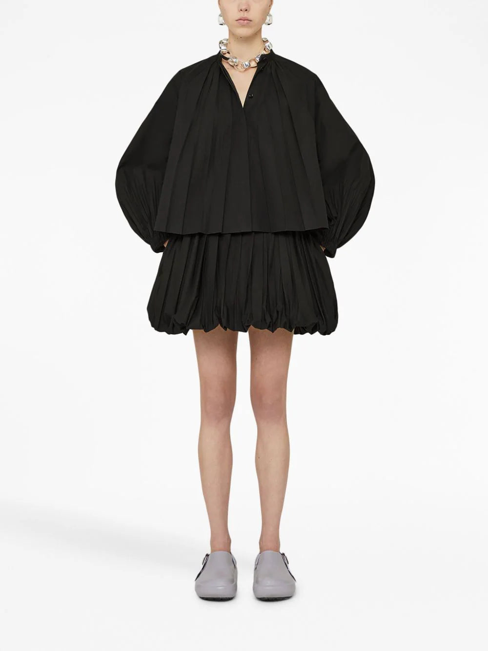 JIL SANDER Ballon Miniskirt