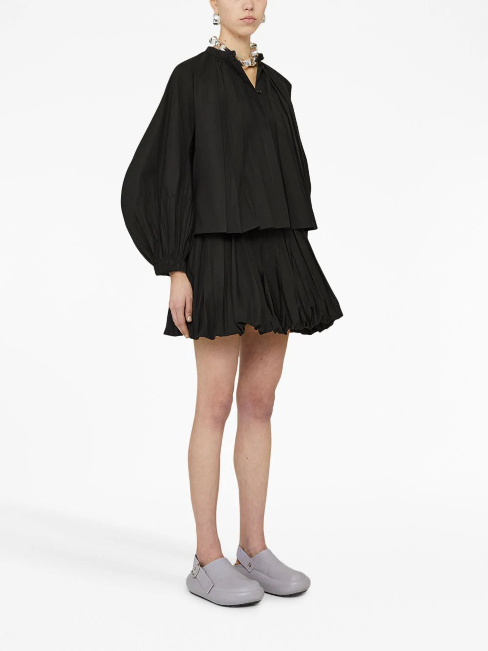 JIL SANDER Ballon Miniskirt