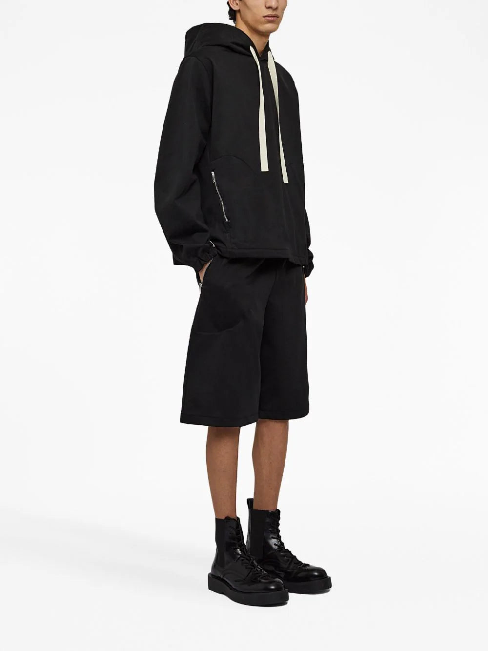 JIL SANDER Jersey Hoodie