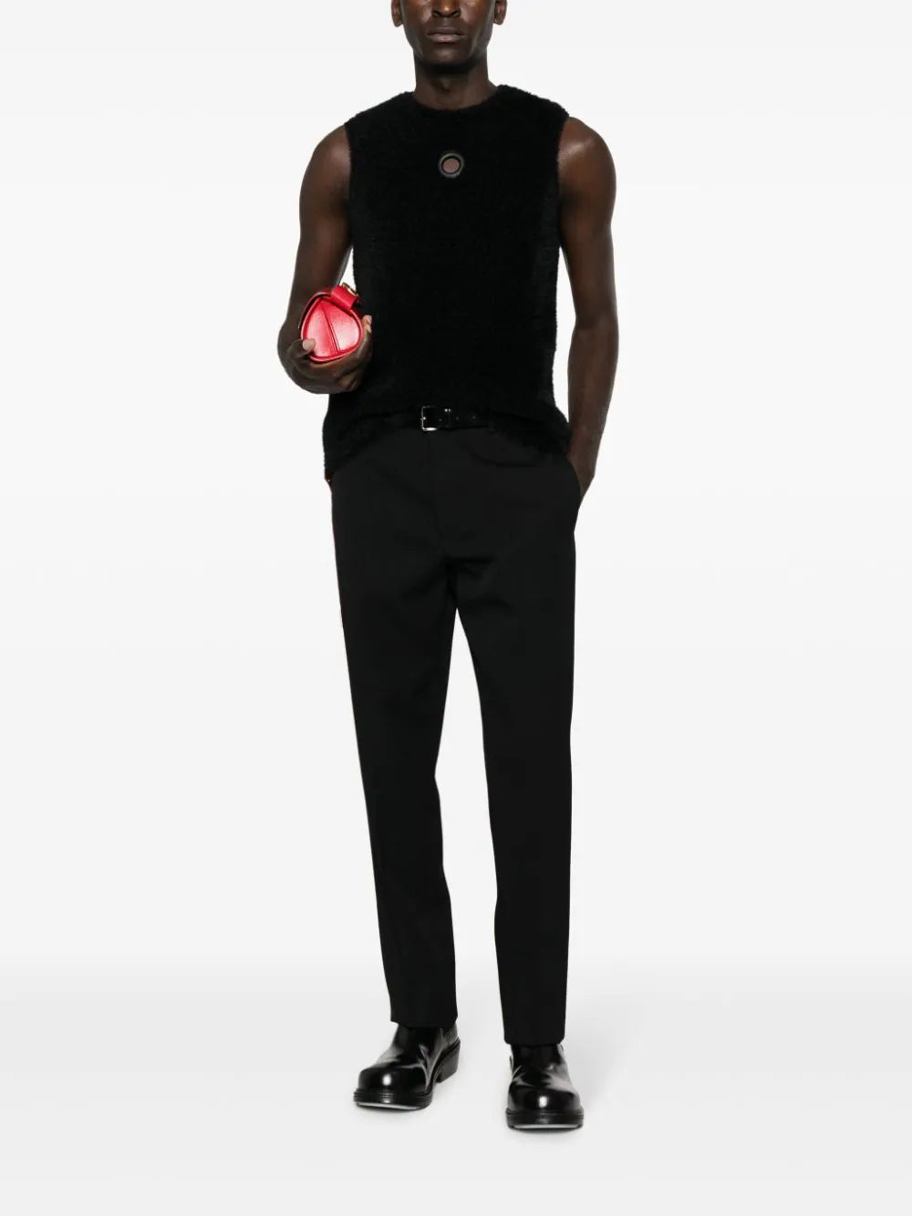 JIL SANDER Straight-fit Wool Trousers
