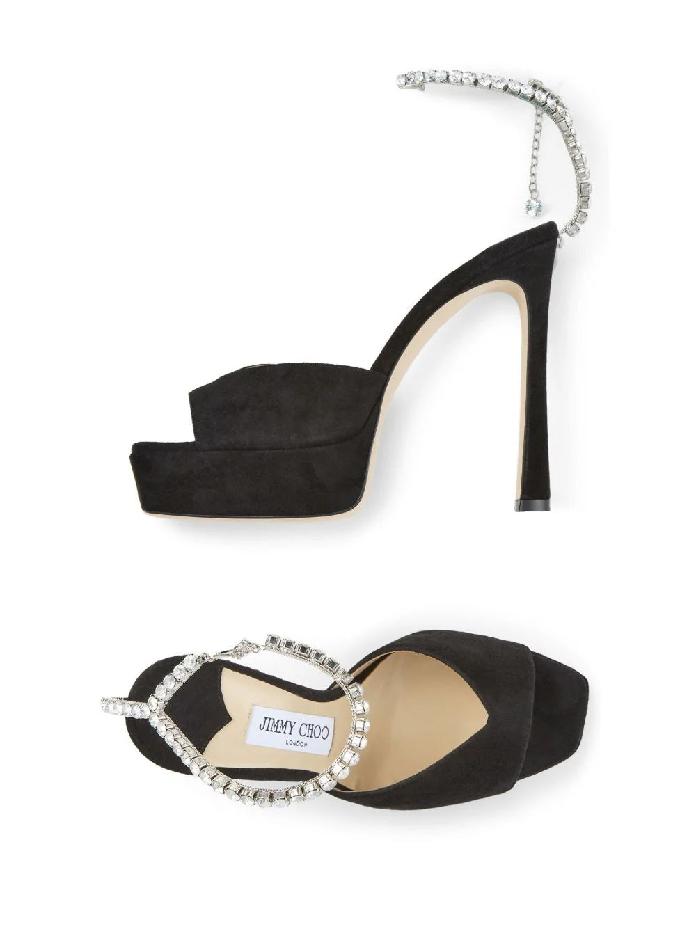 JIMMY CHOO Saeda Sandal/pf 125