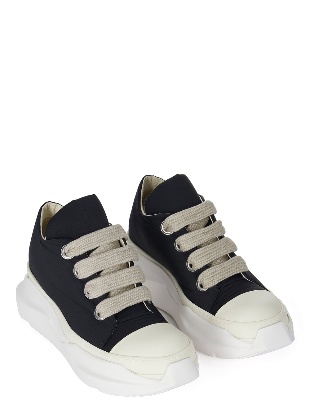 Rick Owens DRKSHDW Jumbo Laces Abstract Low Sneakers