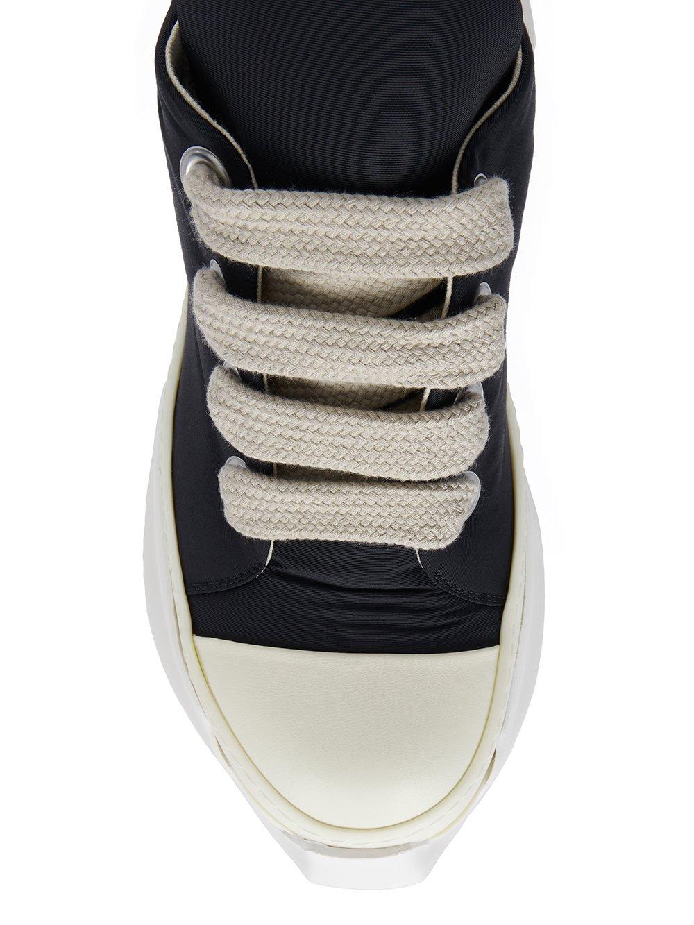 Rick Owens DRKSHDW Jumbo Laces Abstract Low Sneakers