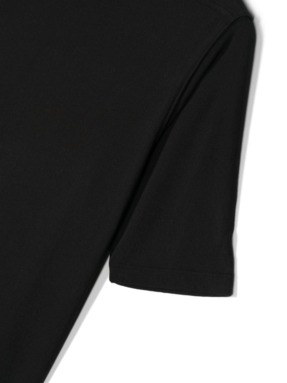 Rick Owens Kids Jumbo T-shirt In Black Medium Weight Cotton Jersey
