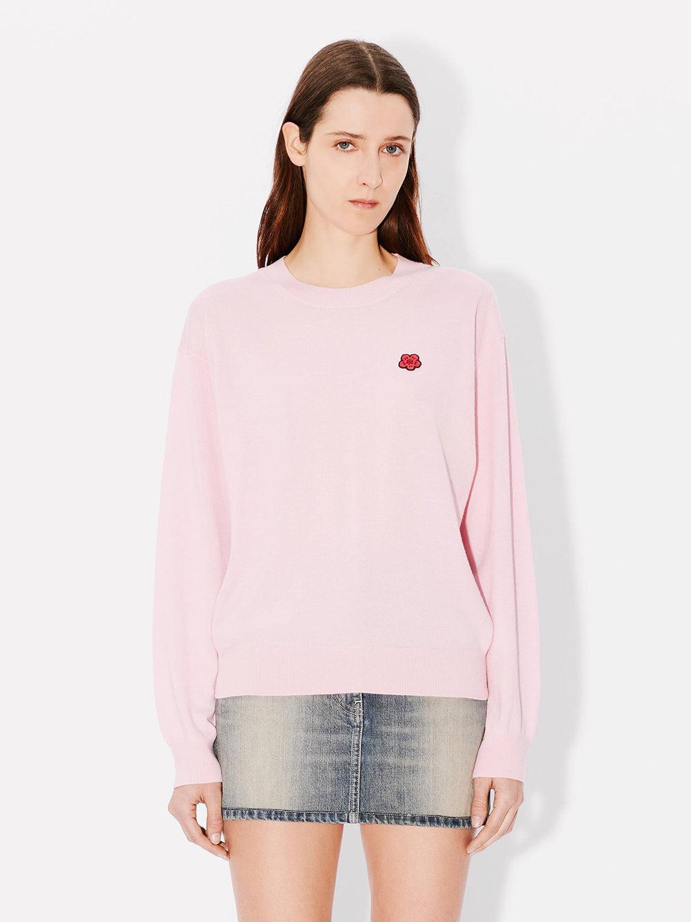KENZO 'boke Flower' Embroidered Wool Sweater