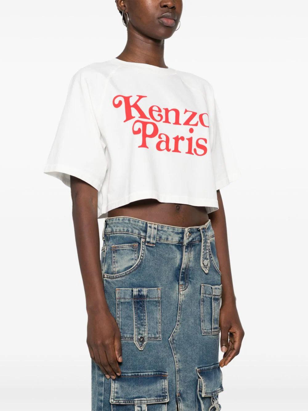 KENZO 'kenzo By Verdy' Boxy Cropped T-shirt