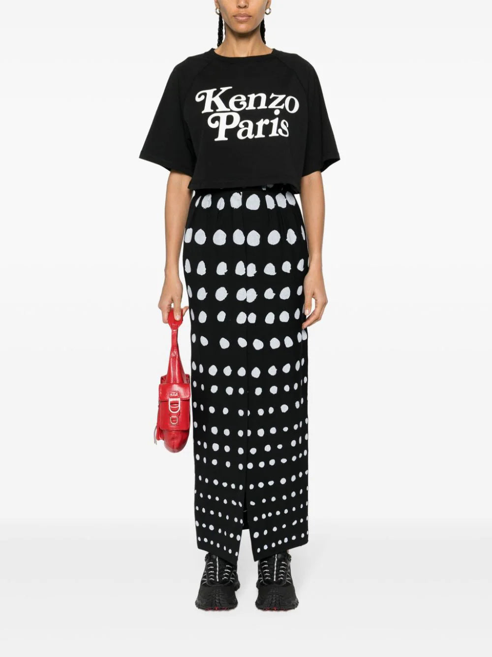 KENZO 'kenzo By Verdy' Boxy Cropped T-shirt