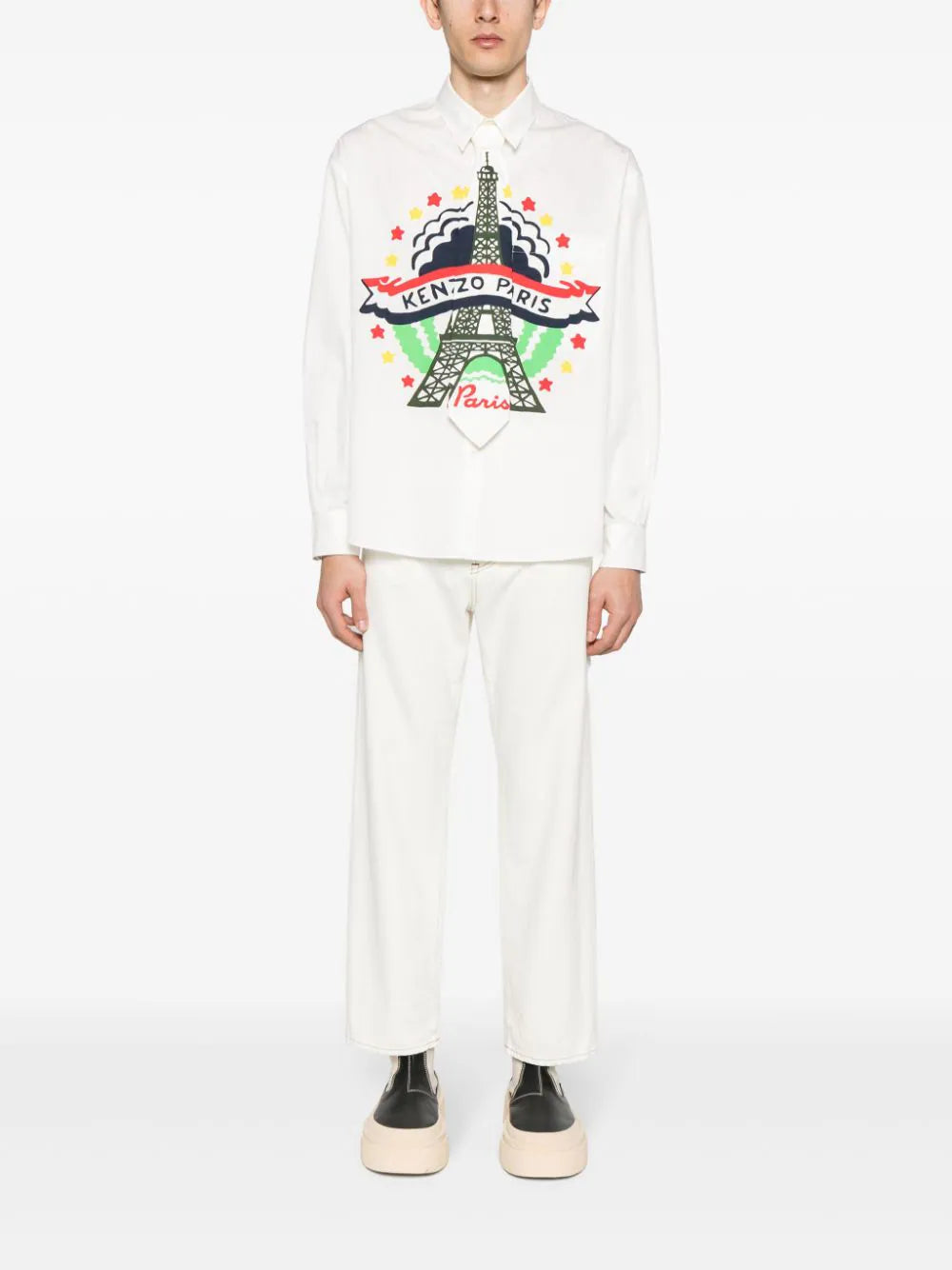 KENZO Kenzo Drawn Varsity Shirt
