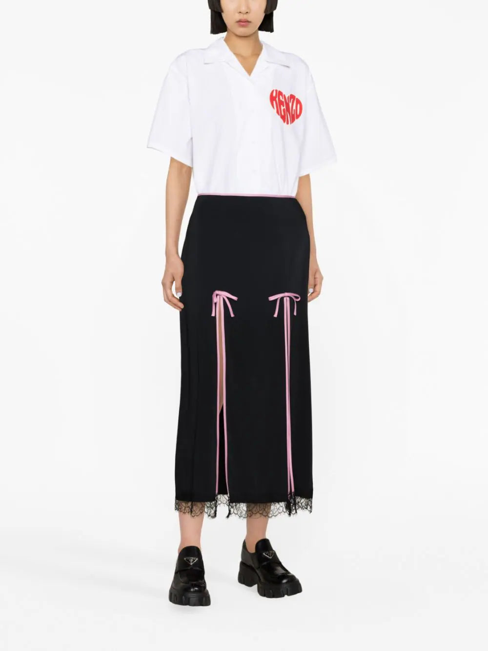 KENZO Kenzo Heart Hawaiian Shirt