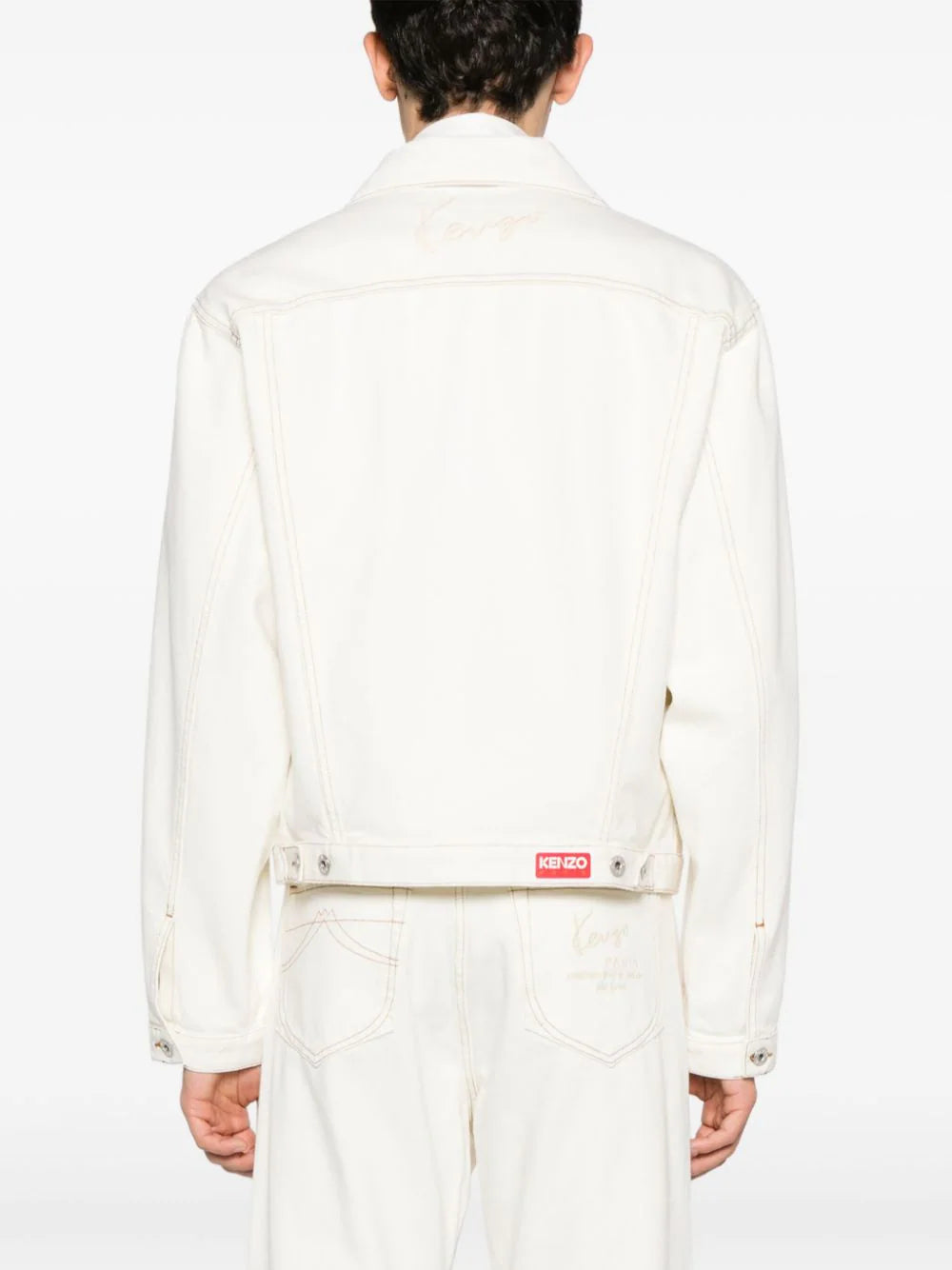 KENZO 'kenzo Paris' Denim Trucker Jacket