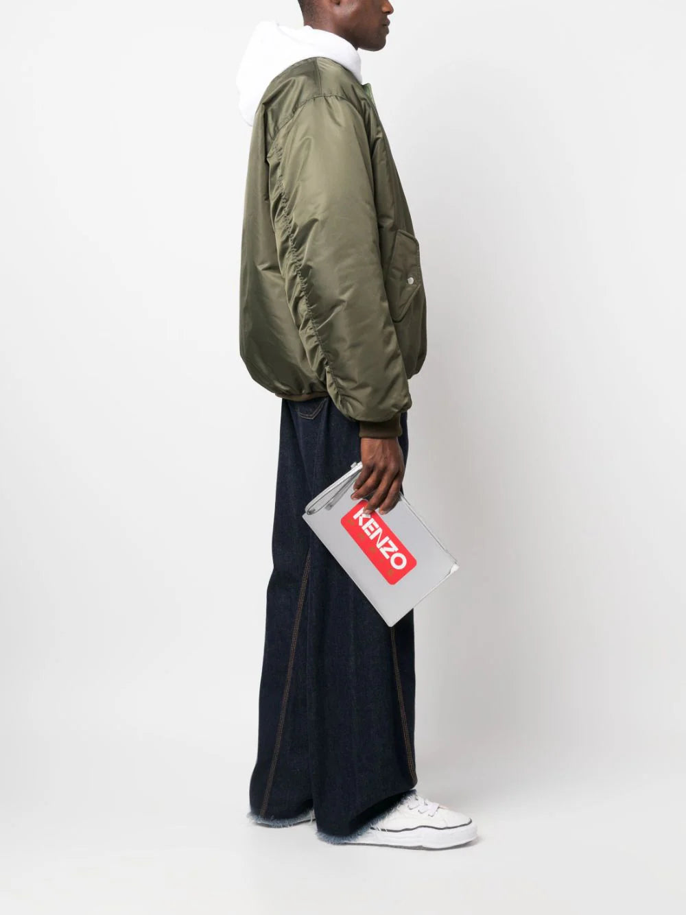 KENZO 'kenzo Paris' Leather Card Holder