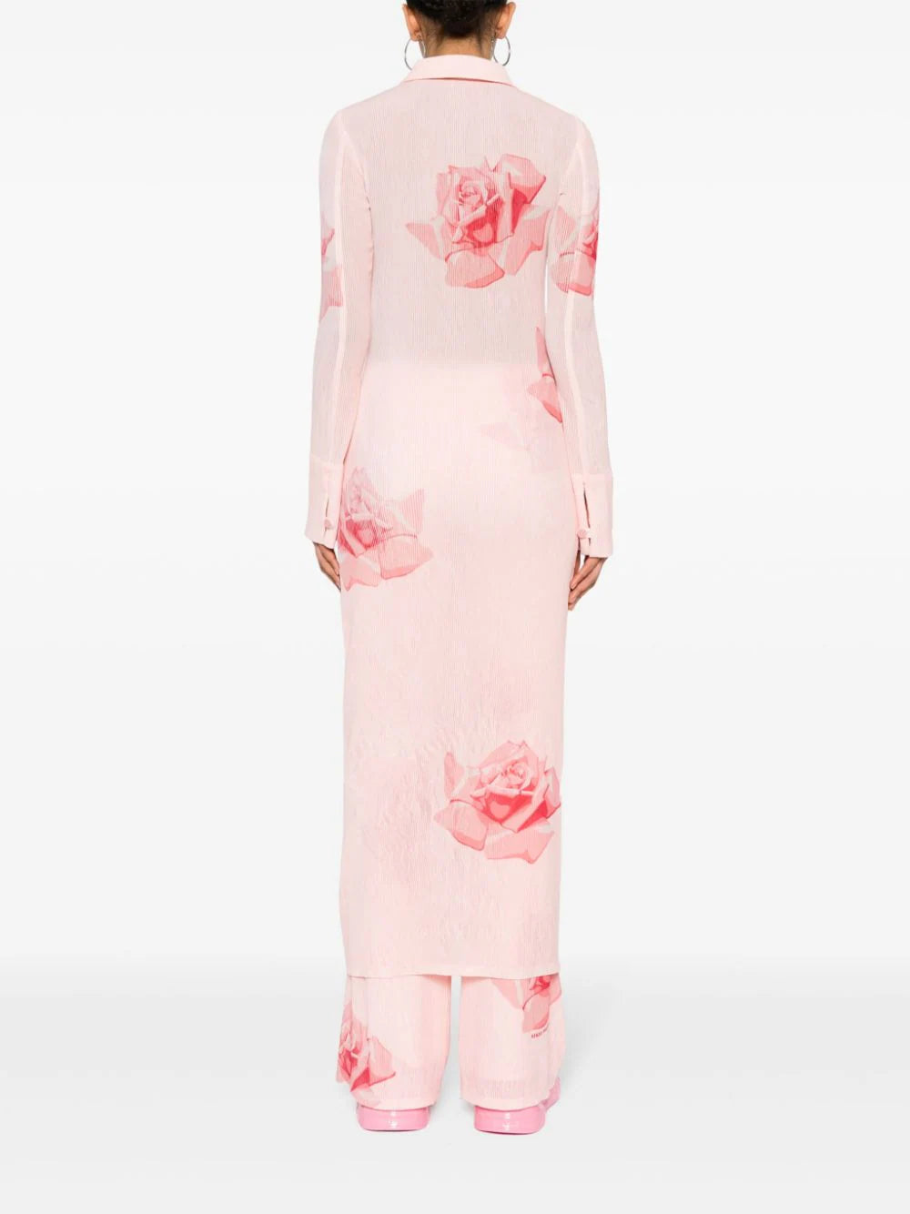KENZO 'kenzo Rose' Cardigan-dress