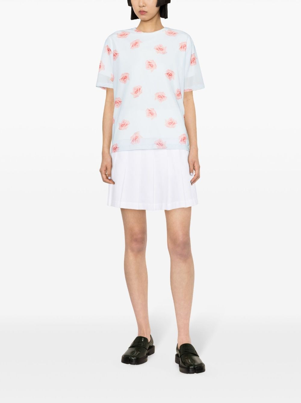 KENZO Kenzo Rose Doubled T-shirt