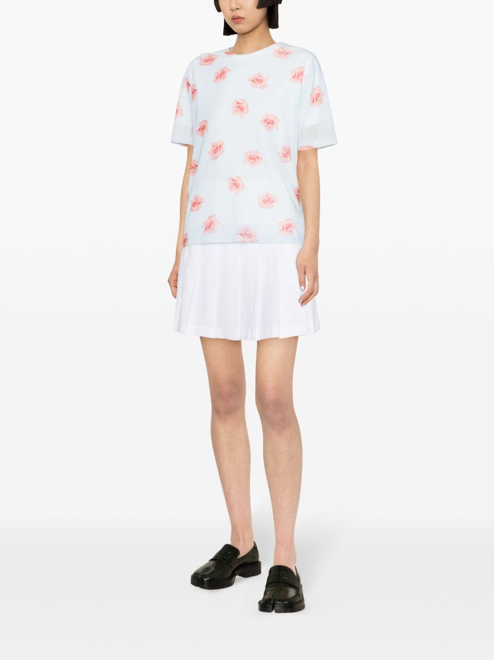 KENZO Kenzo Rose Doubled T-shirt