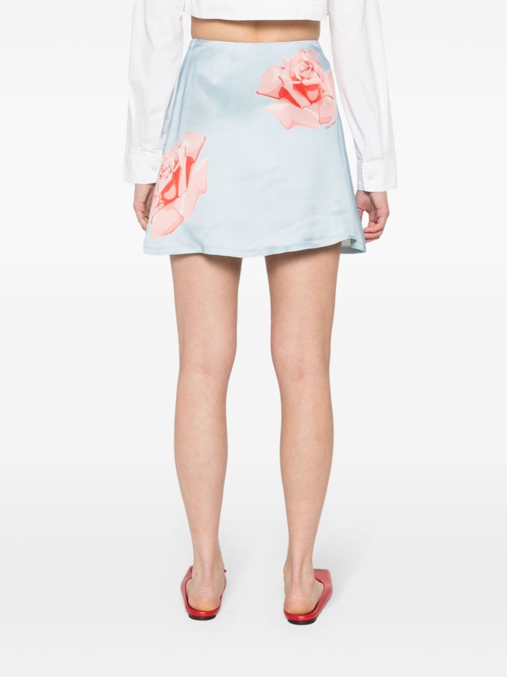KENZO 'kenzo Rose' Mini Skirt