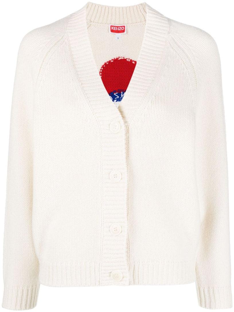 KENZO 'kenzo target' cardigan