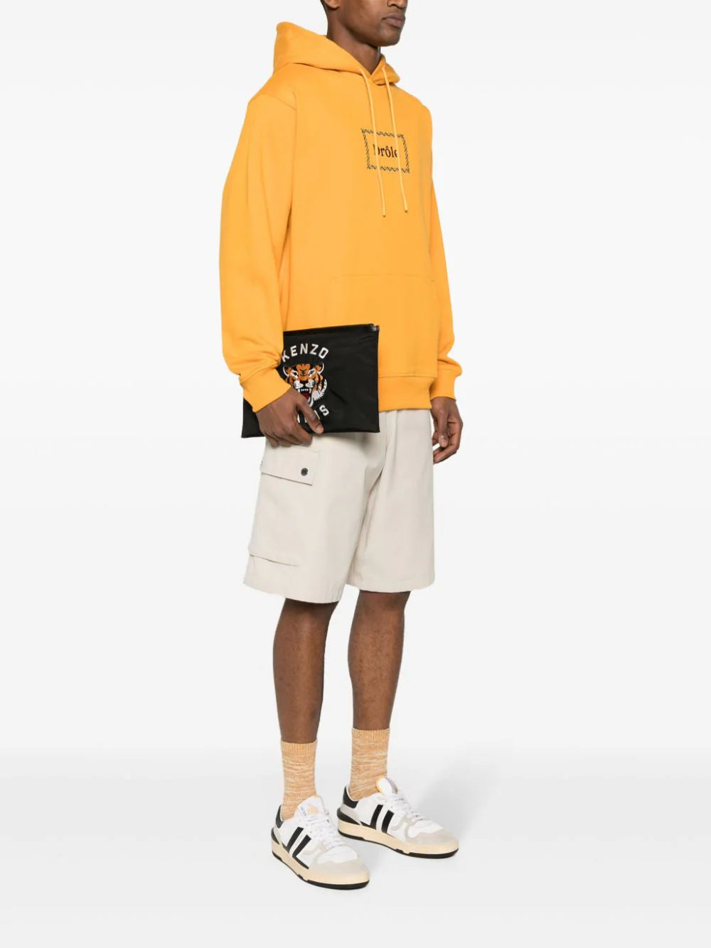 KENZO Large 'varsity Tiger' Clutch