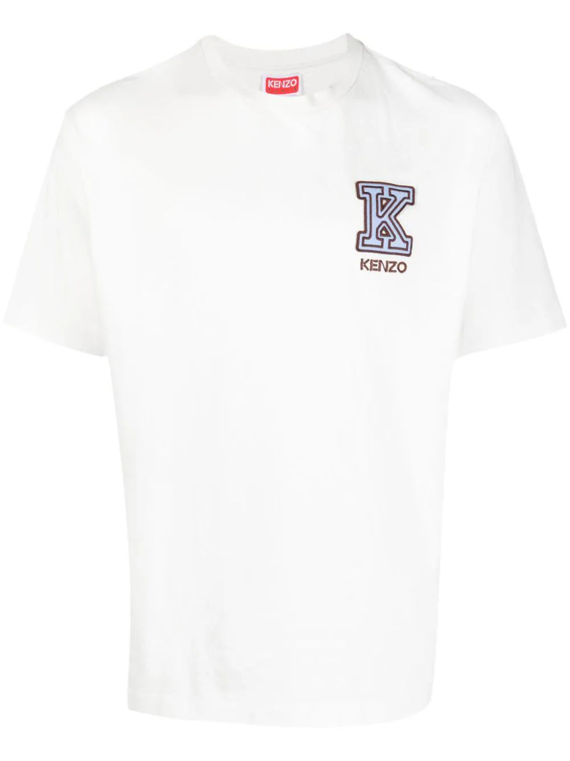 KENZO Logo-patch cotton t-shirt