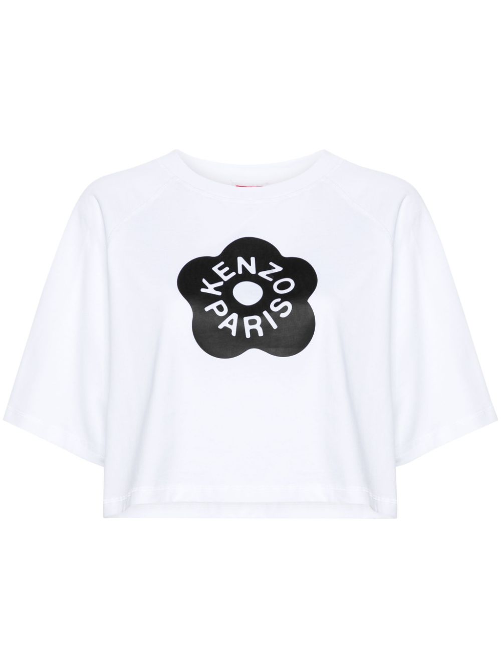 KENZO Oversized Cropped T-shirt Boke Flower 2.0
