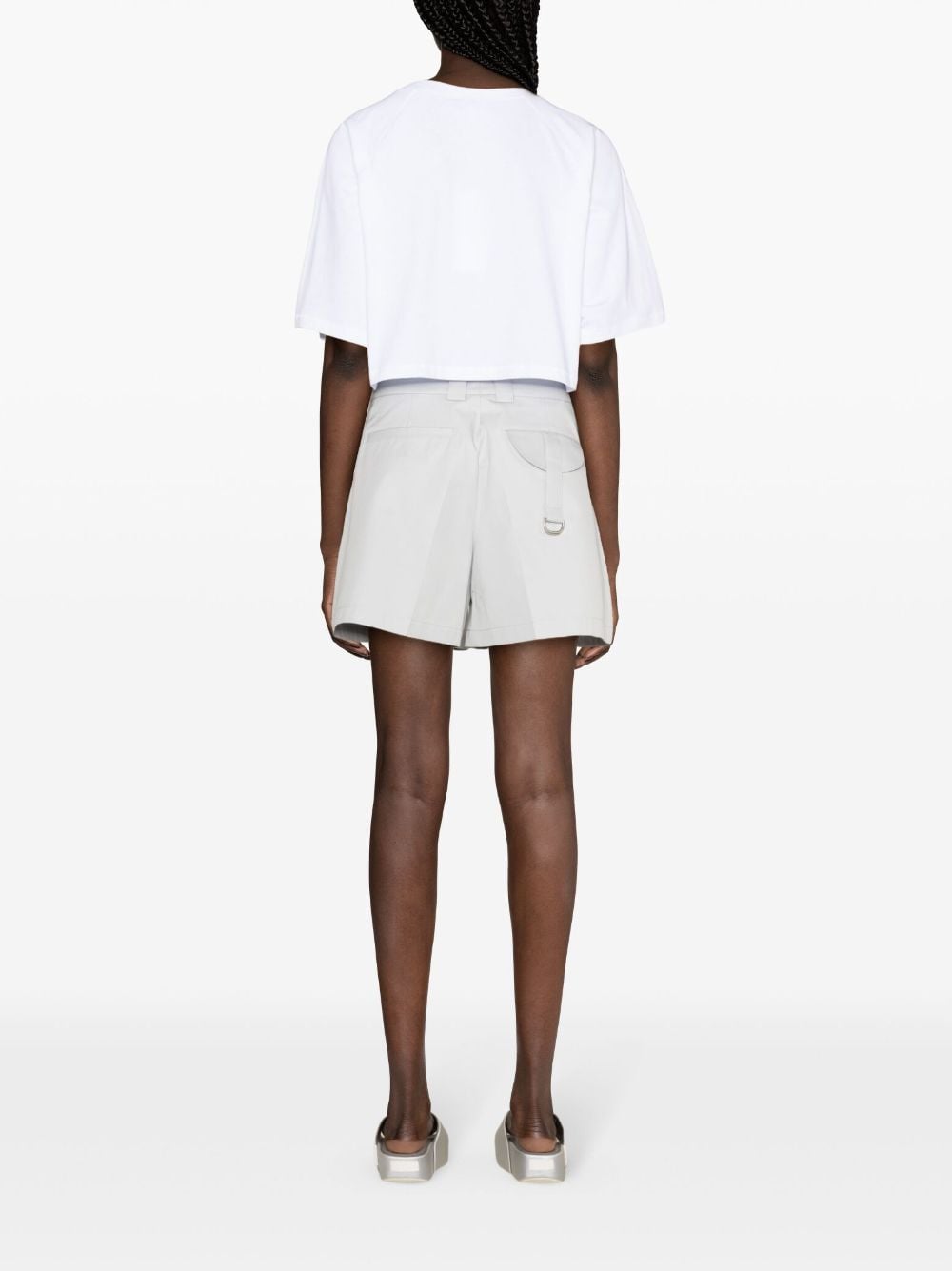 KENZO Oversized Cropped T-shirt Boke Flower 2.0