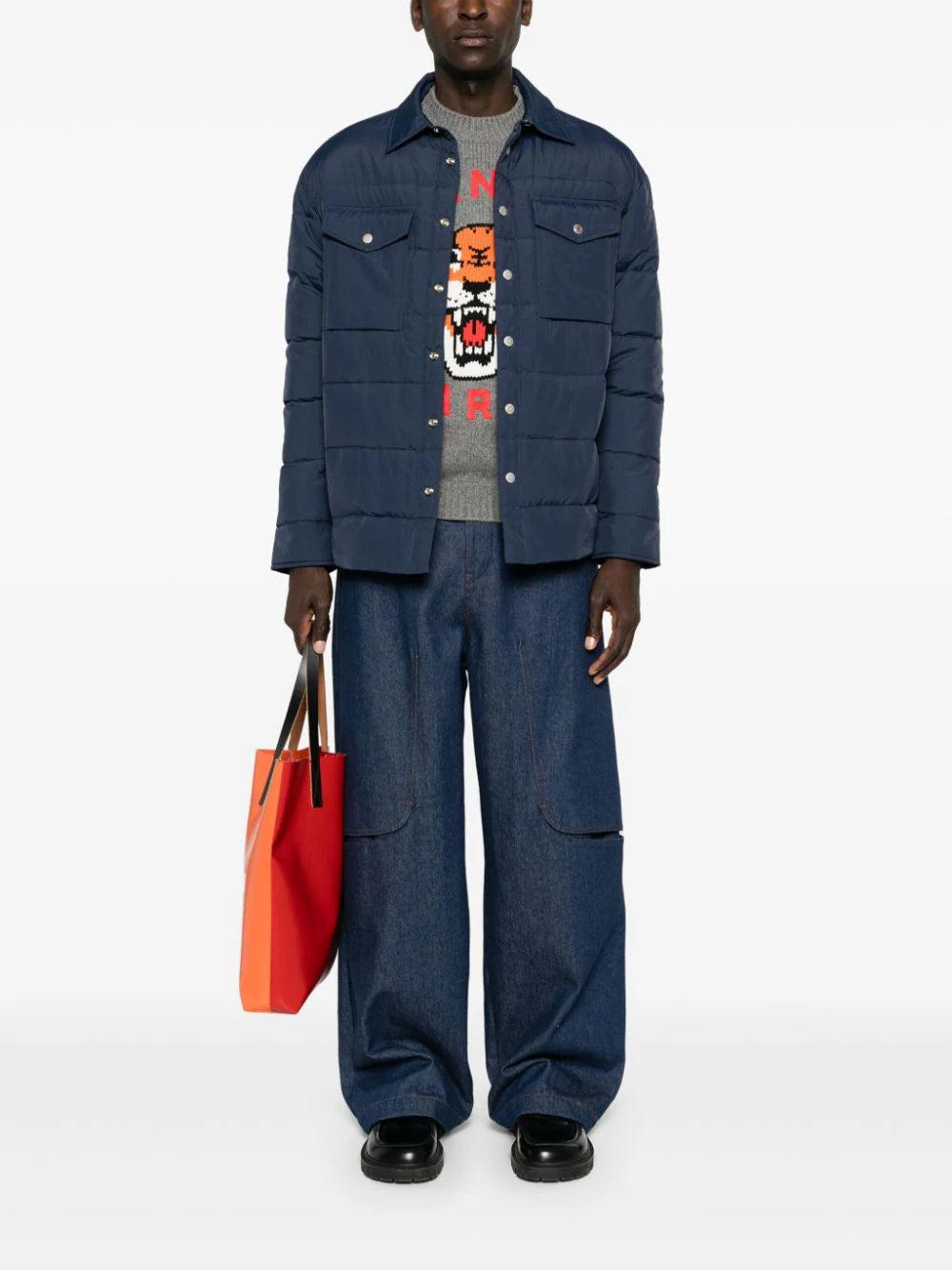 KENZO Quilted Padded Overshirt