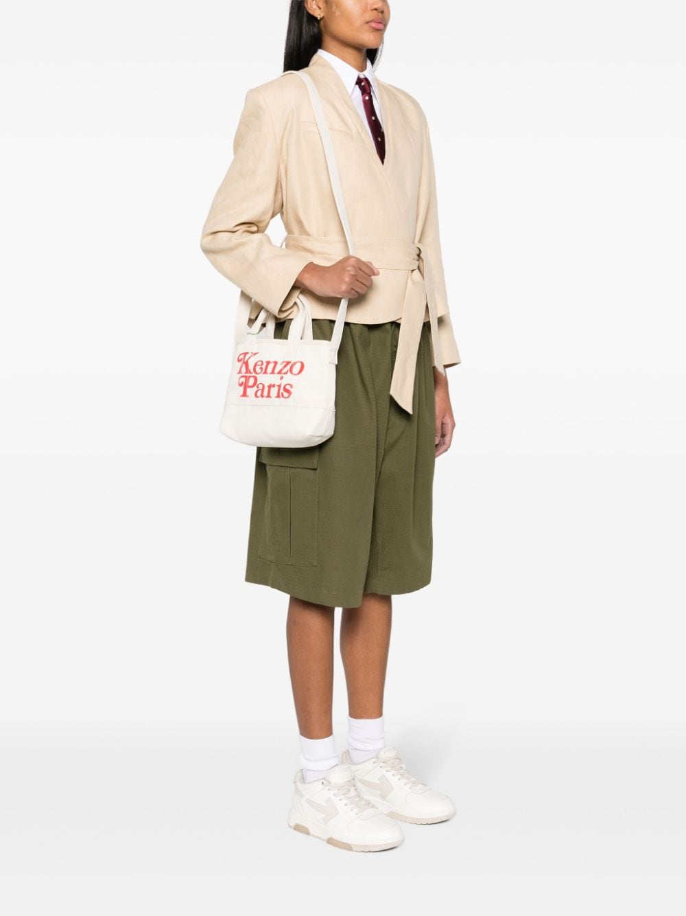 KENZO Small 'kenzo Utility' Tote Bag In Canvas