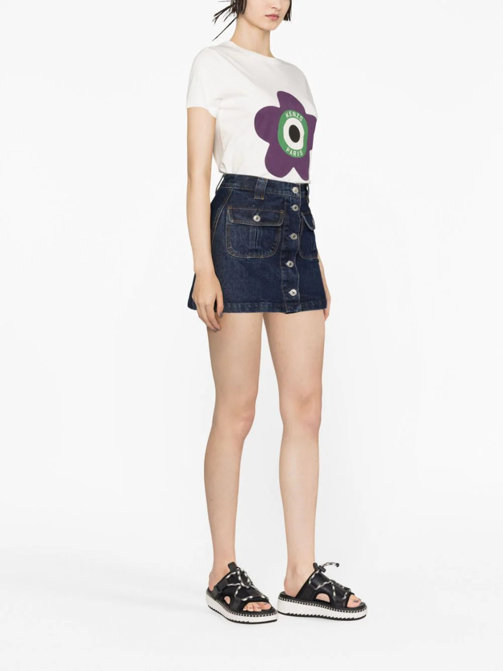 KENZO T-shirt 'boke Flower'