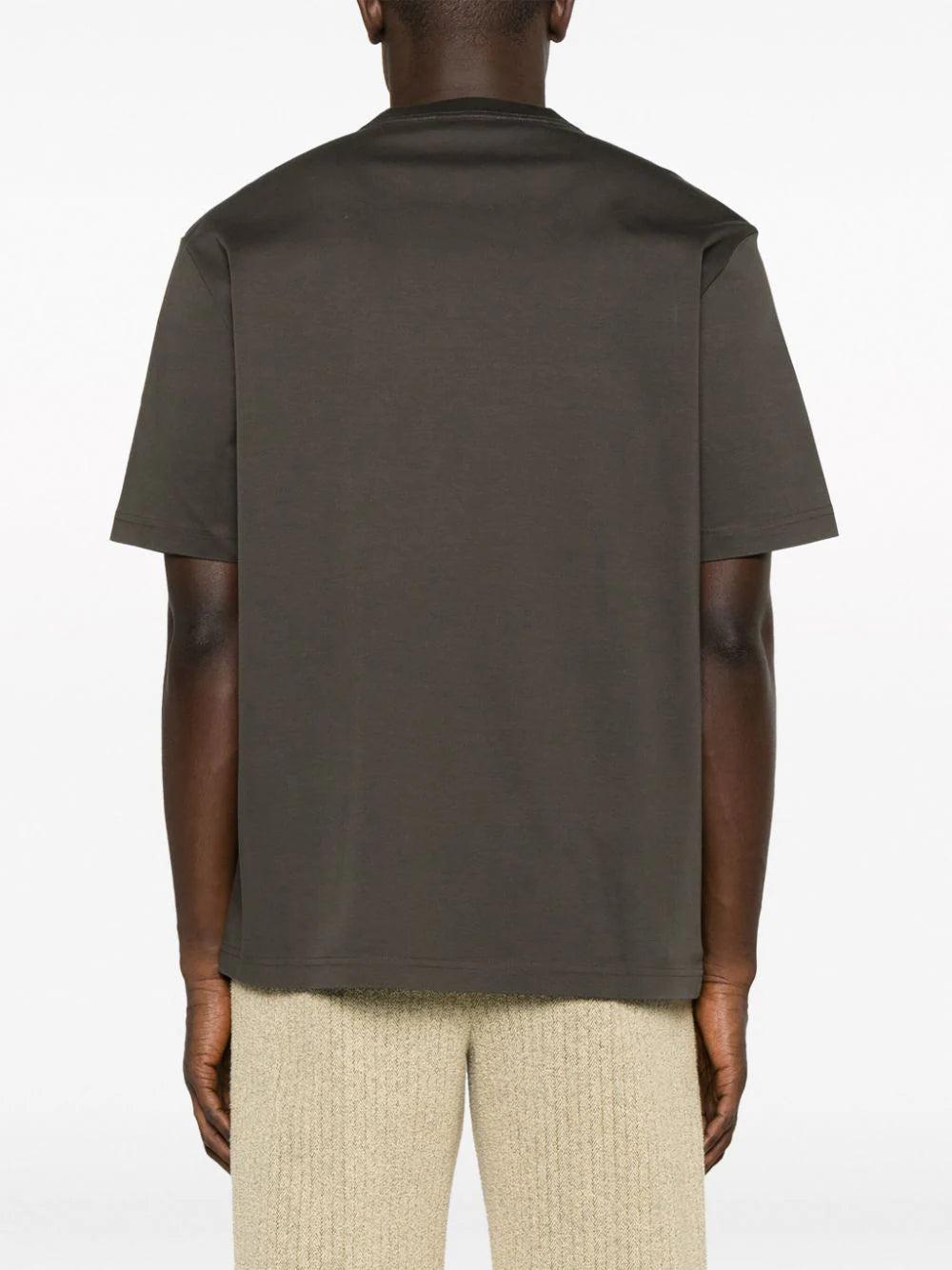 LANVIN Classic Lanvin Paris Embroidered T-shirt
