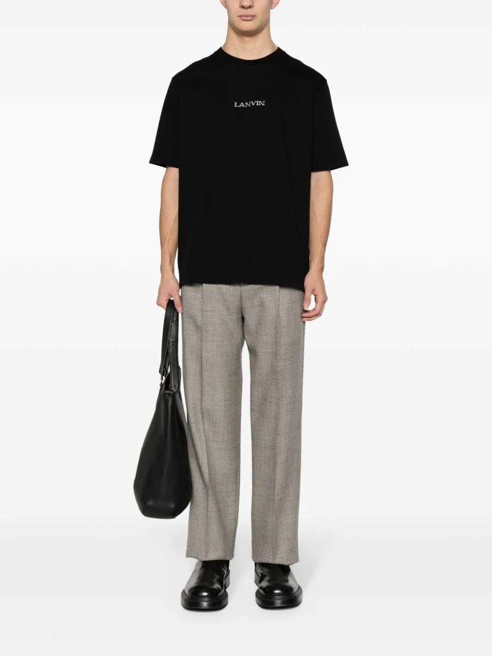 LANVIN Classic Unisex T-shirt With Front Logo