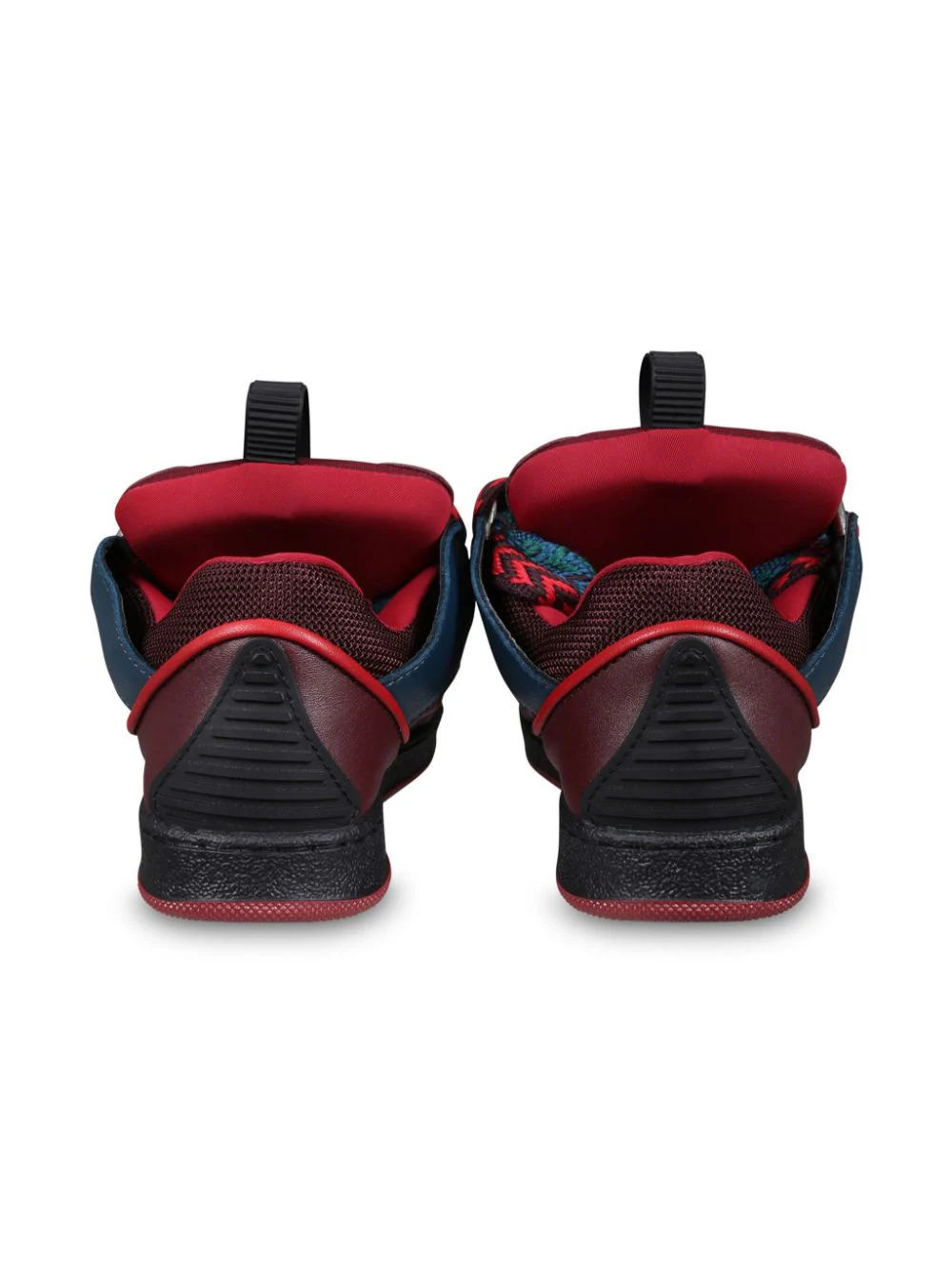 LANVIN Kids Curb Leather Sneakers