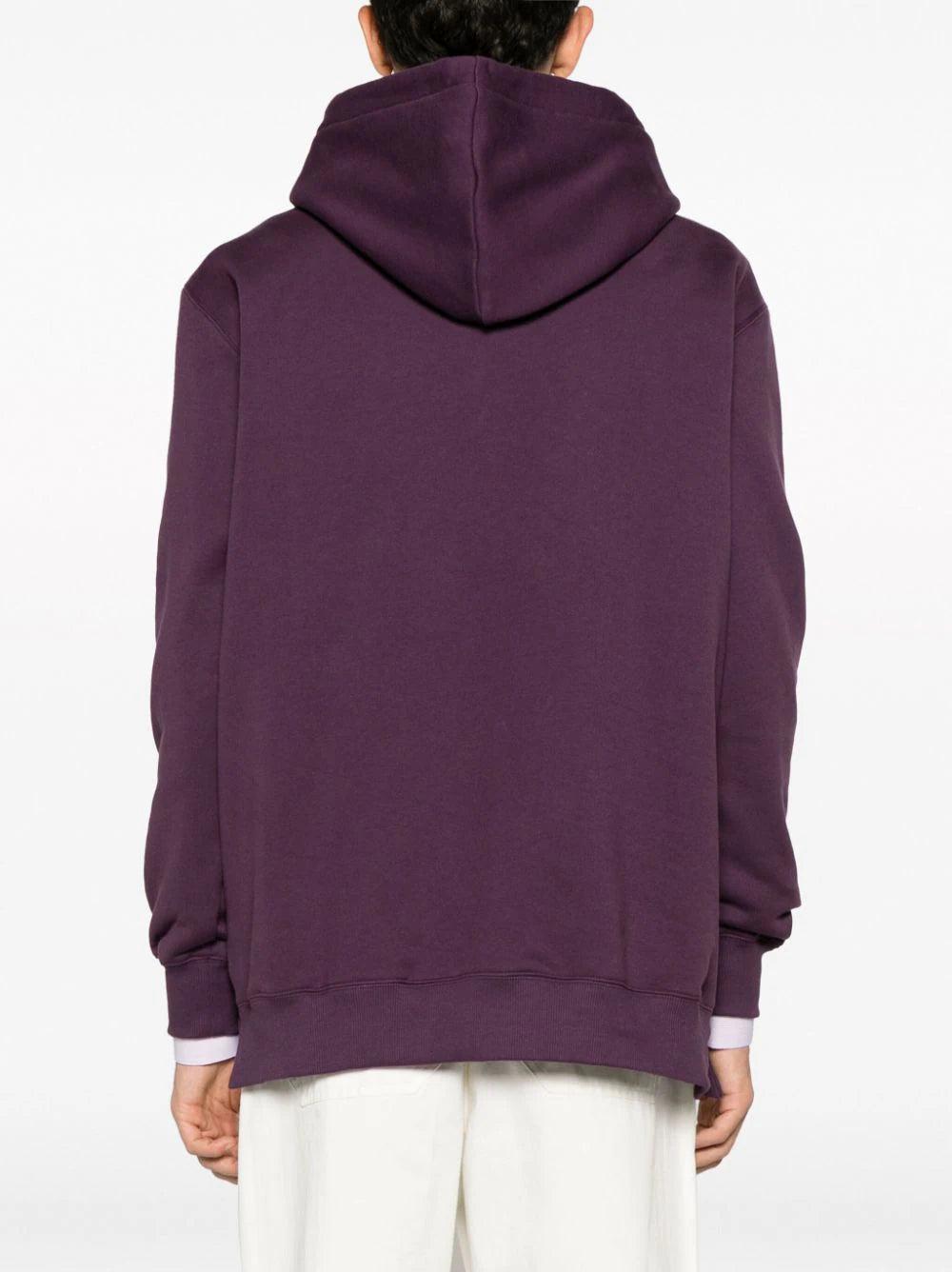 LANVIN Oversized Embroidered Lanvin Paris Hoodie