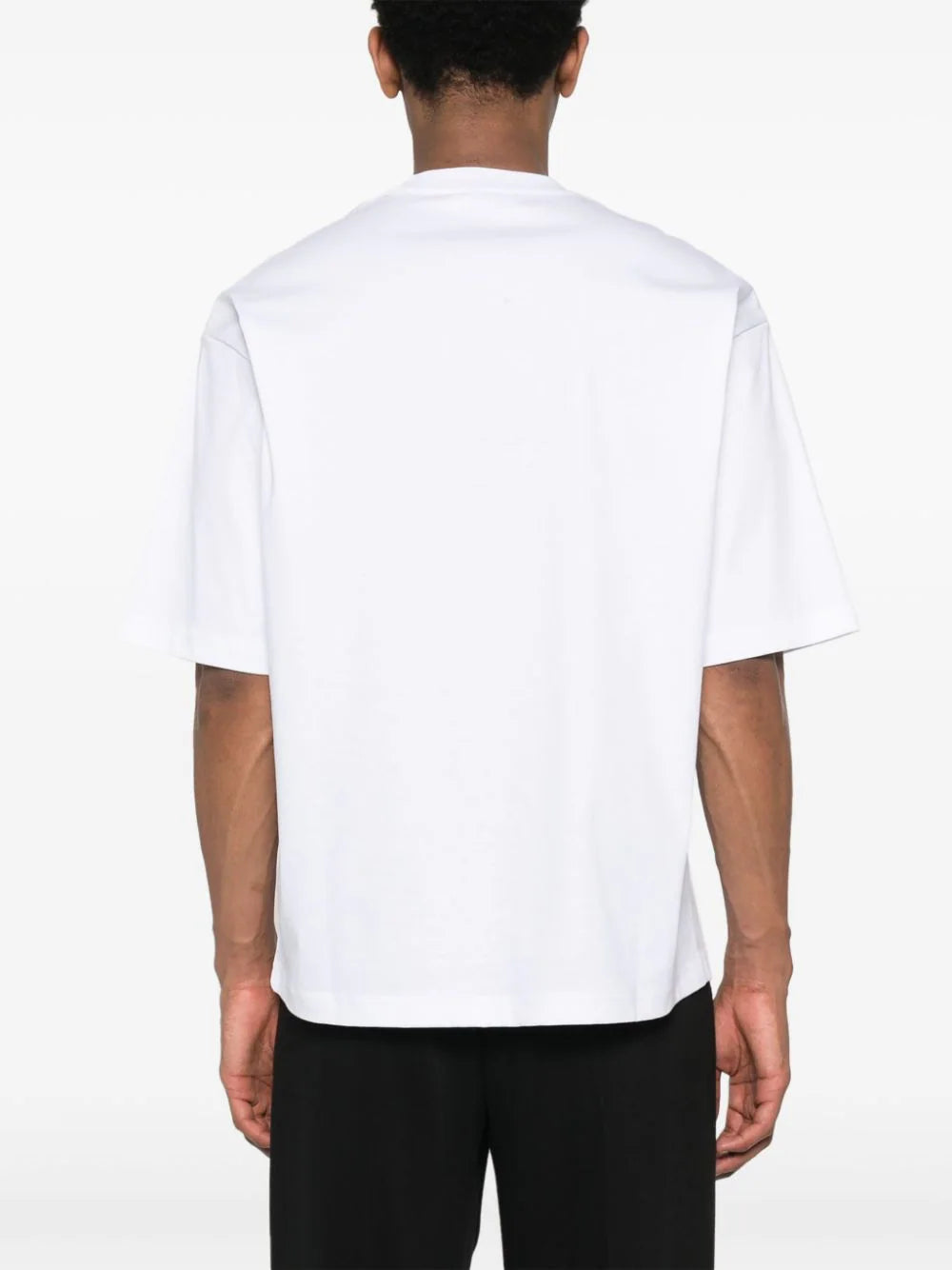LANVIN Oversized Lanvin Curb Embroidered T-shirt