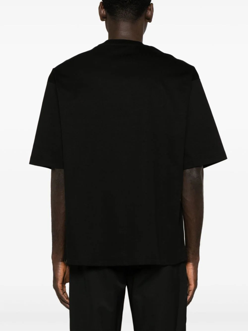 LANVIN Oversized Lanvin Curb Embroidered T-shirt