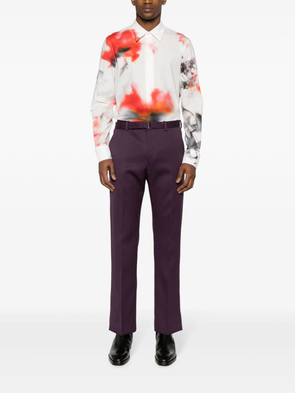 LANVIN Straight Slit Pants