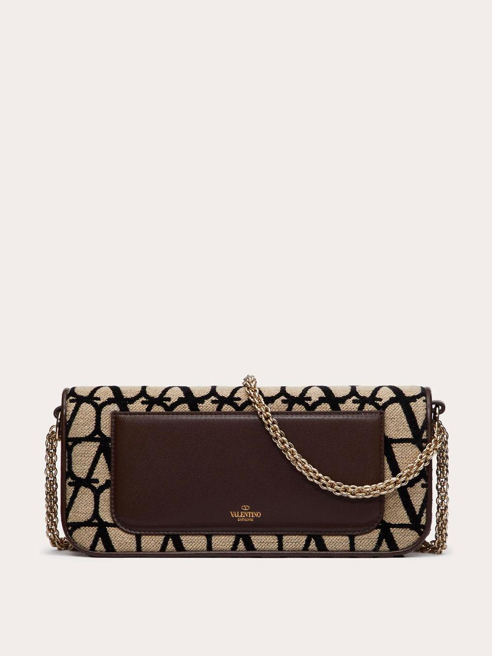 Valentino Garavani Locò Toile Iconographe Shoulder Bag